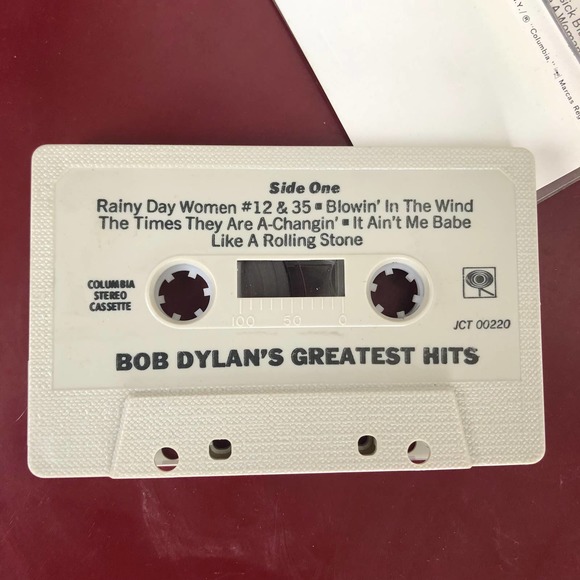 Vintage Bob Dylan's Greatest Hits Cassette Tape - Picture 6 of 7
